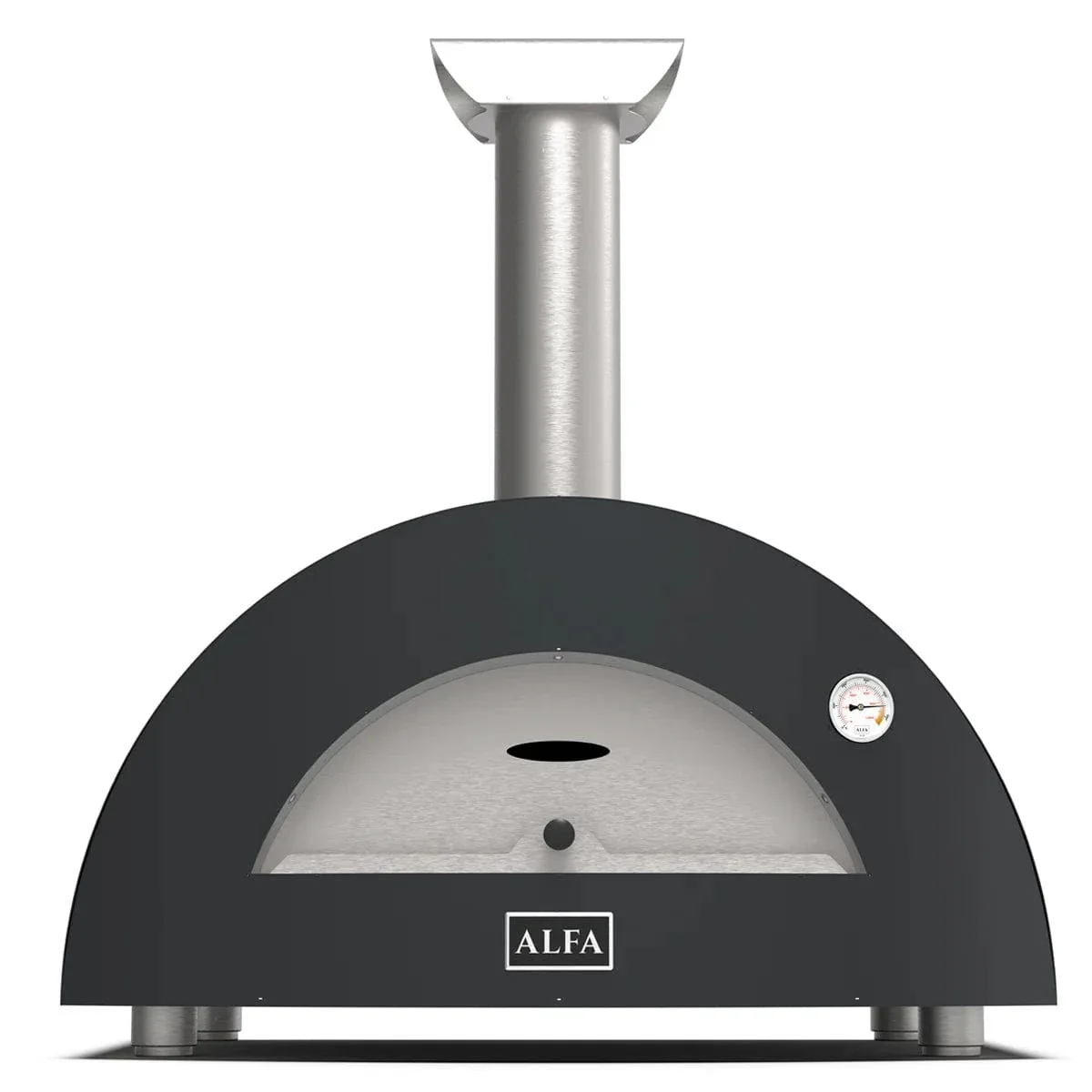 Alfa Moderno 3 Pizze Gas-Fired Pizza Oven (Anthracite Grey) - Image 3