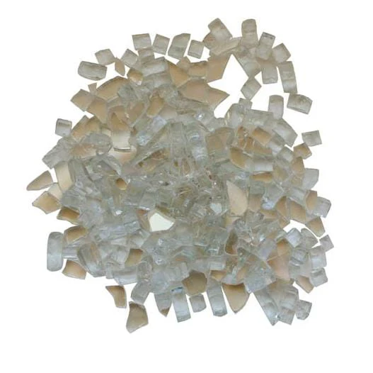 Amantii 1/4" Reflective Fireglass (Clear) - AMSF-GLASS-01
