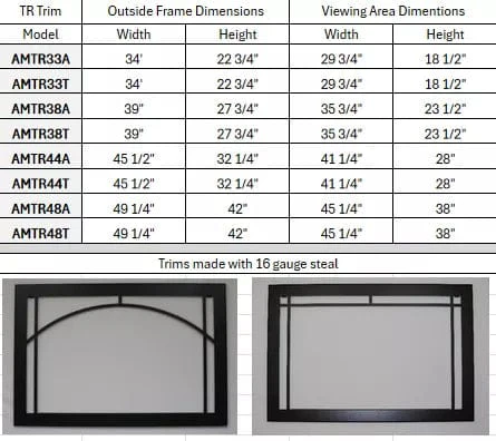 Amantii Arch Trim for TRD-44 - AMTR44A - Image 2