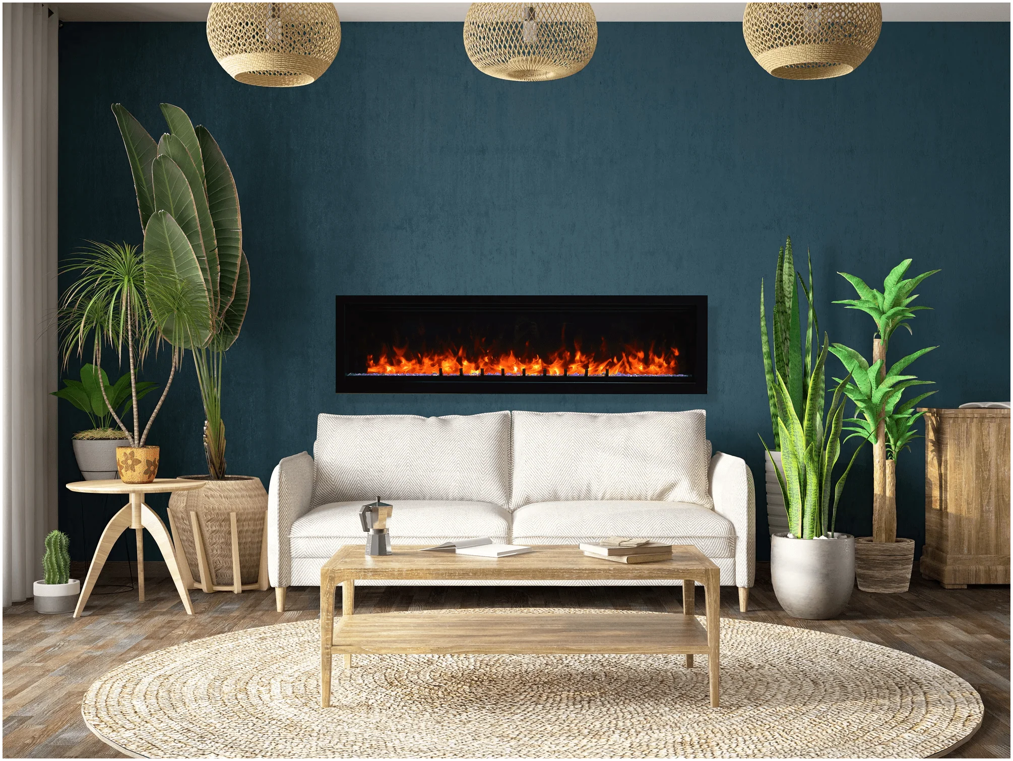Amantii Evolution Linear 36 Electric Fireplace by Fire & Ice - Image 12