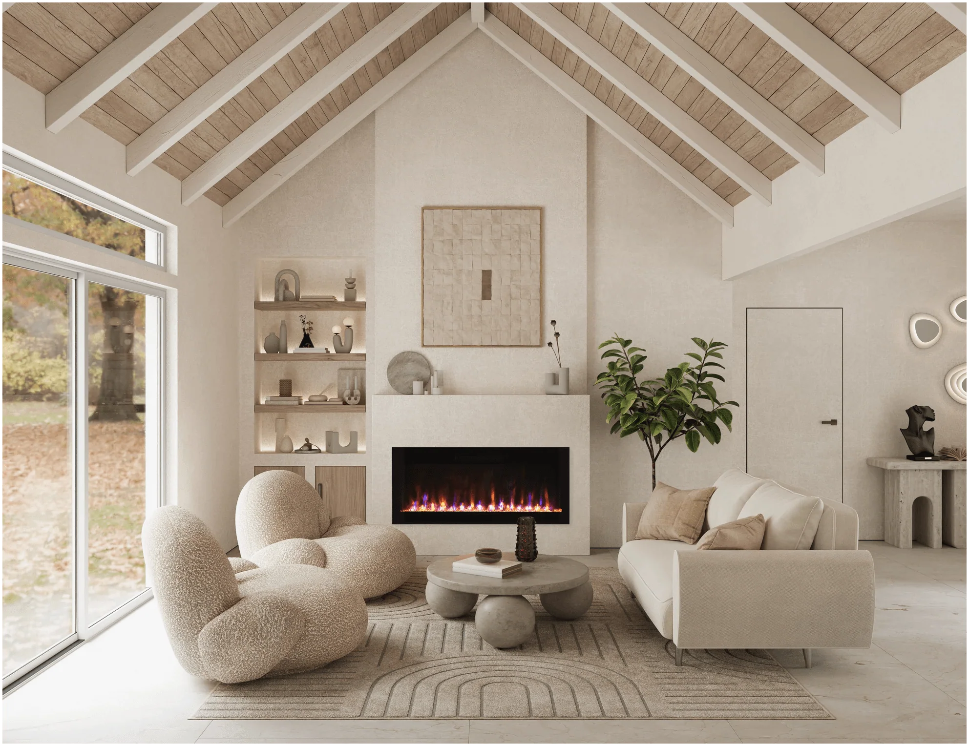 Amantii Evolution Linear 60 Electric Fireplace by Fire & Ice - Image 6