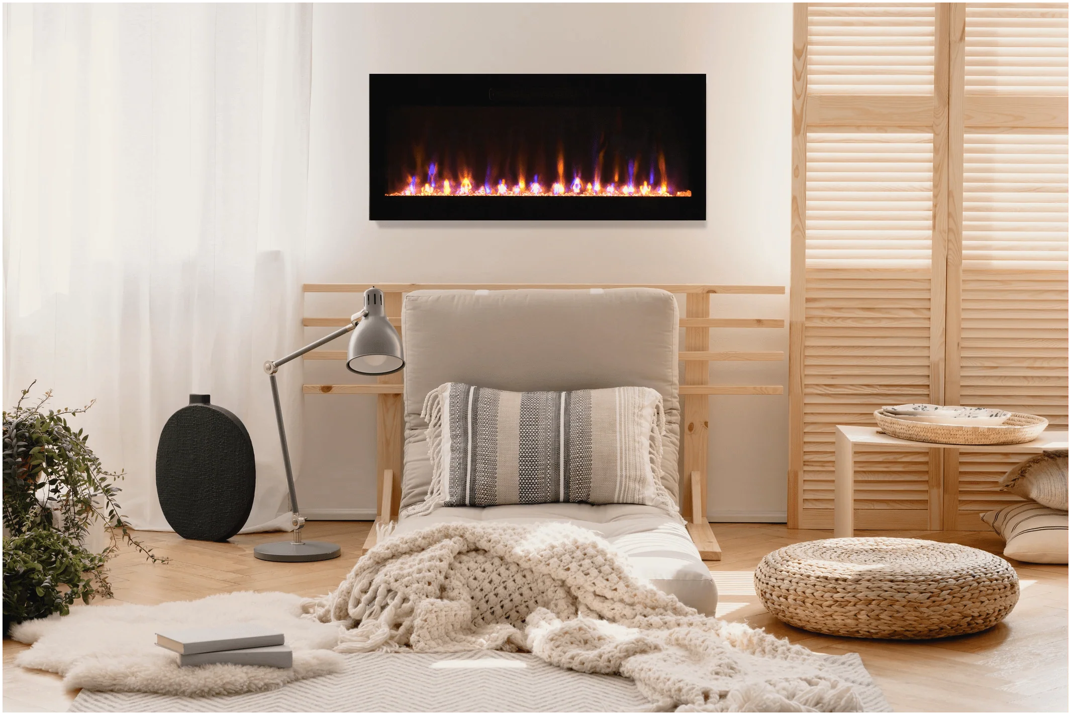 Amantii Evolution Linear 60 Electric Fireplace by Fire & Ice - Image 9