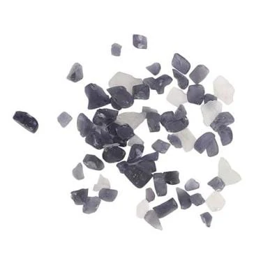 Amantii Fireglass (Smokey Grey & White) - AMSF-GLASS-14