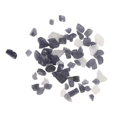 Amantii Fireglass (Smokey Grey & White) - AMSF-GLASS-14 - Image 2