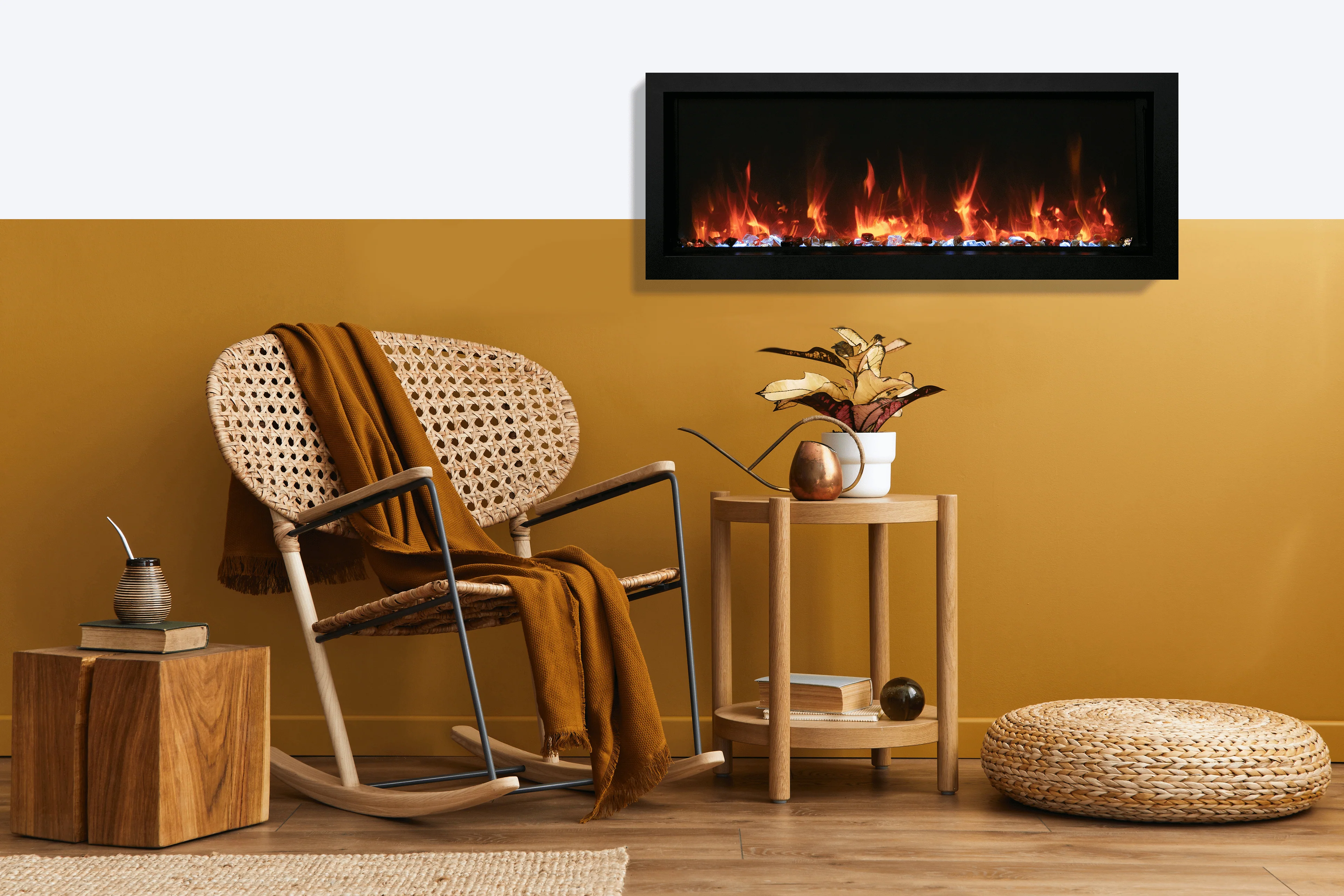 Amantii Panorama BI Extra Slim Lumina 50 electric fireplace - Image 11