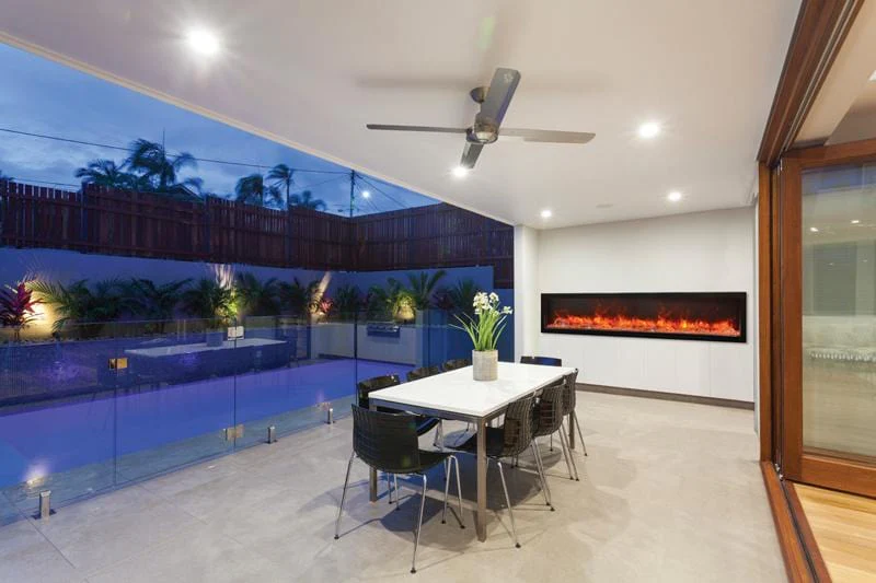 Amantii Panorama Deep 88 Indoor / Outdoor Built-in Electric Fireplace - Image 4