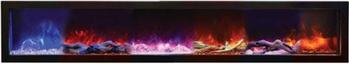 Amantii Panorama Deep 88 Indoor / Outdoor Built-in Electric Fireplace - Image 6
