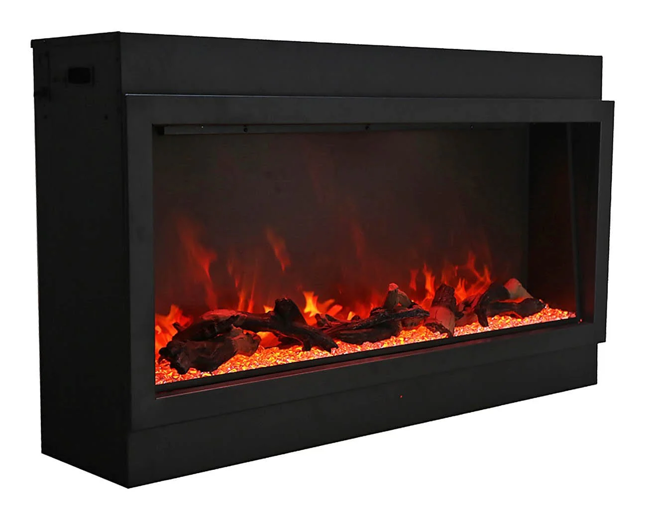 Amantii Panorama Deep Extra Tall 72 Indoor / Outdoor Built-in Electric Fireplace - Image 3