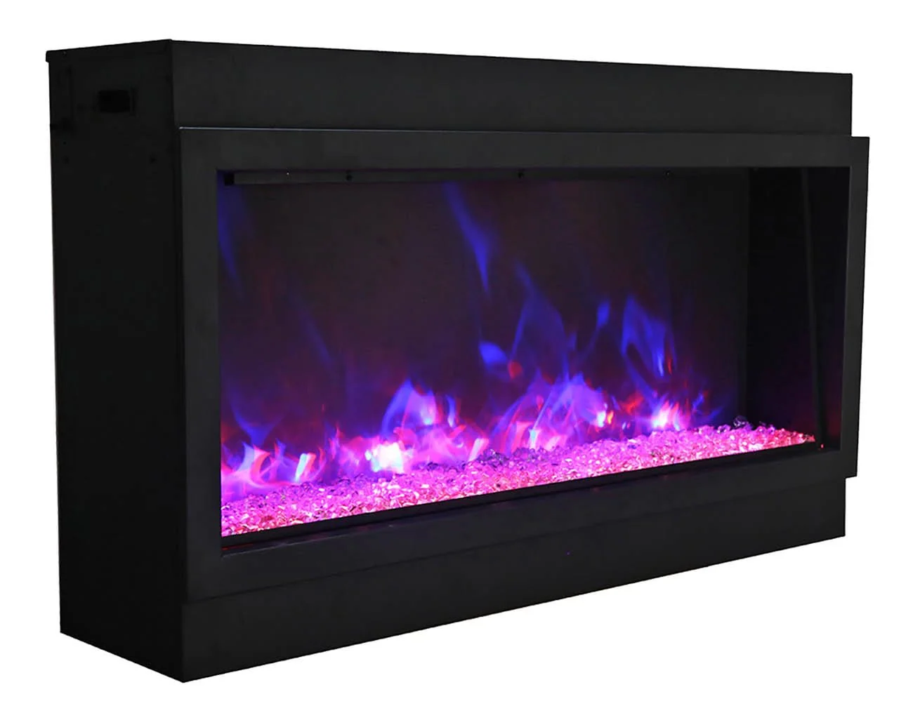 Amantii Panorama Deep Extra Tall 88 Indoor / Outdoor Built-in Electric Fireplace - Image 2