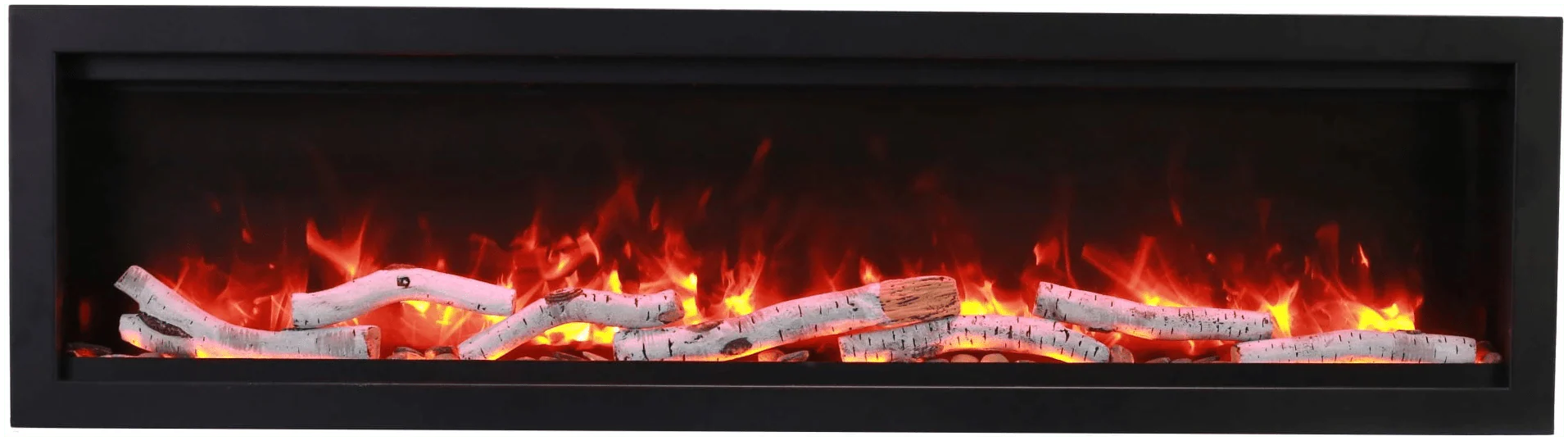 Amantii Symmetry Bespoke 42 Indoor / Outdoor Built-in Electric Fireplace
