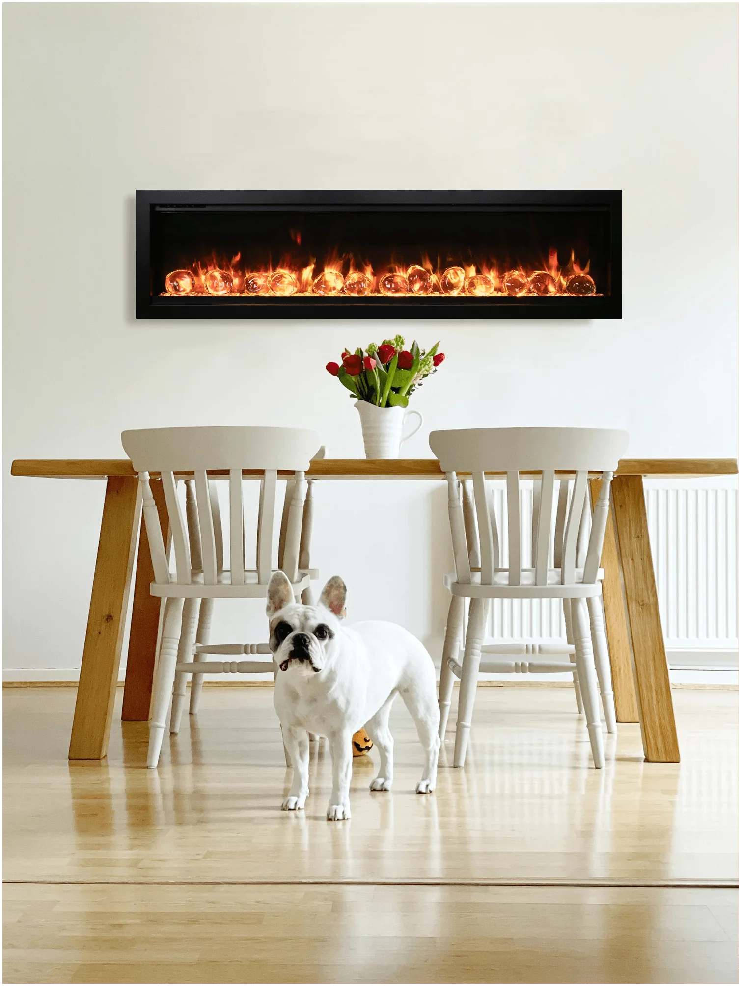 Amantii Symmetry Bespoke 42 Indoor / Outdoor Built-in Electric Fireplace - Image 11