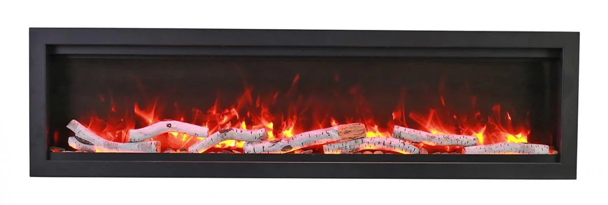 Amantii Symmetry Bespoke 50 Indoor / Outdoor Built-in Electric Fireplace - Image 3