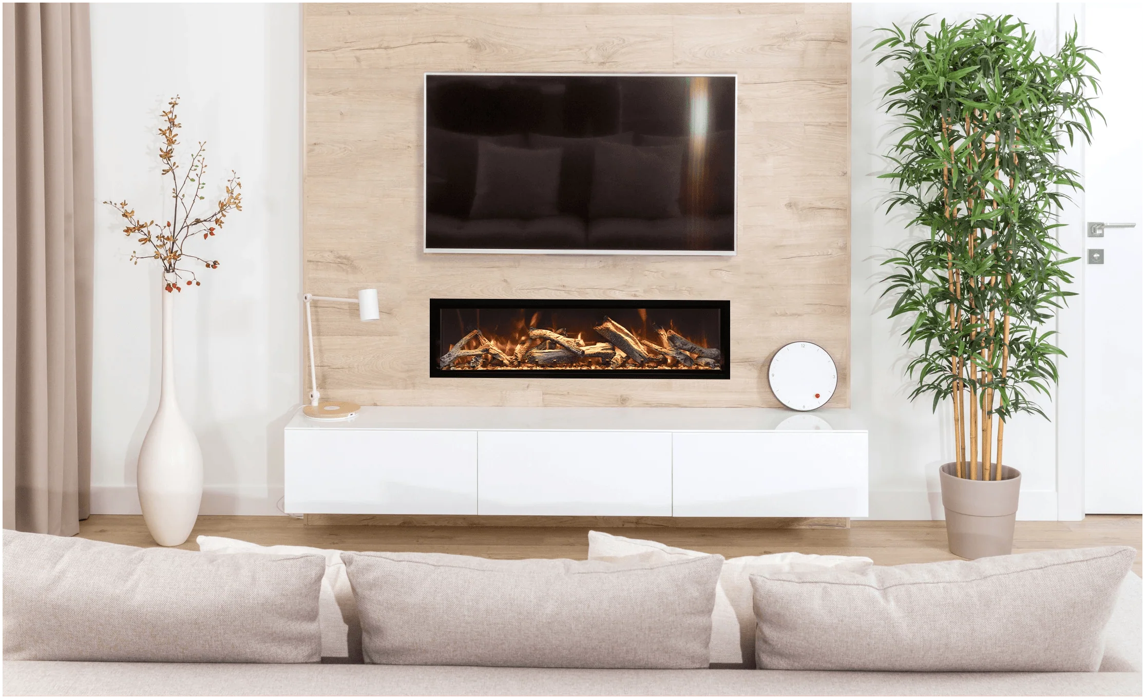 Amantii Symmetry Bespoke Xtra Tall 100 Electric Fireplace - Image 8