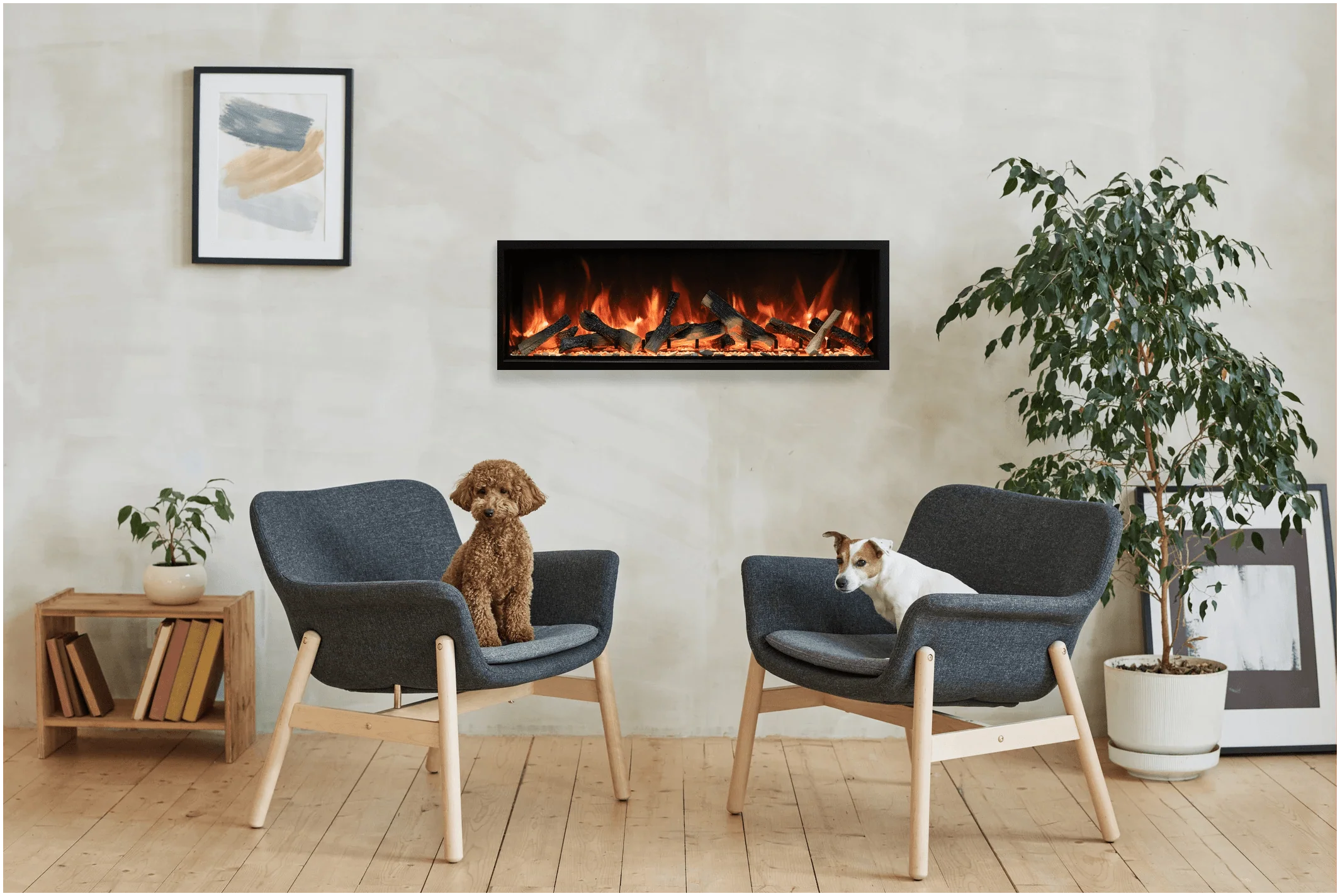 Amantii Symmetry Bespoke Xtra Tall 100 Electric Fireplace - Image 9
