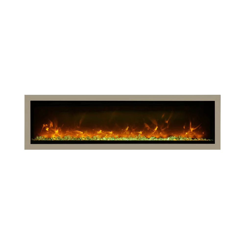 Amantii Symmetry Fireplace Suround (60" - Bronze) - SYM-60-SURR-BRON - Image 2