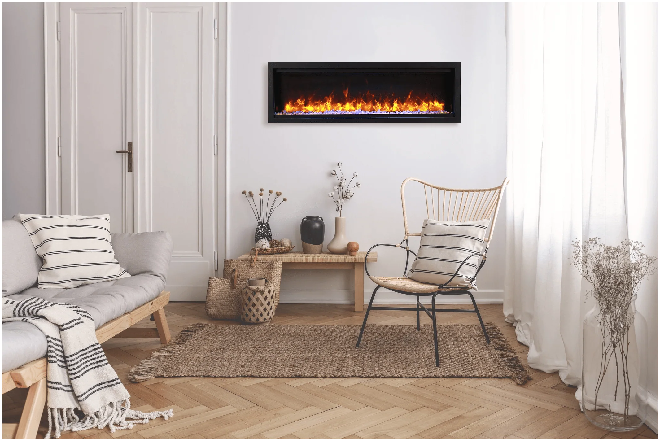 Amantii Symmetry Lumina 50 Built-In Electric Fireplace - Image 4