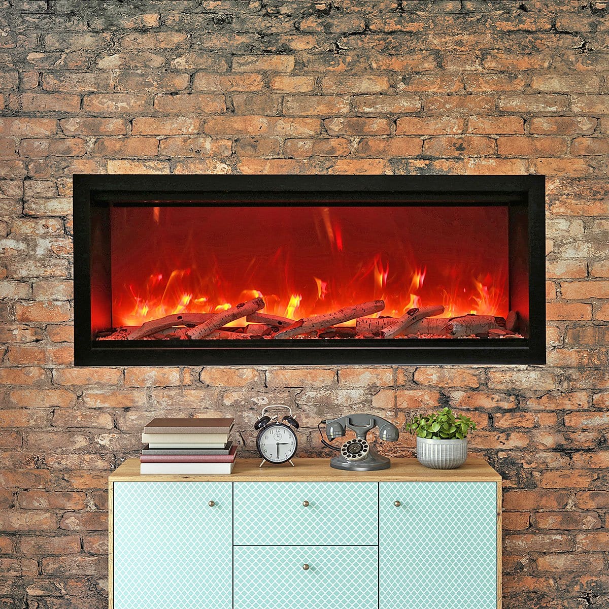 Amantii Symmetry XT Smart 50 Electric Fireplace - Image 3