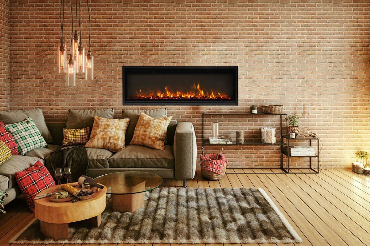 Amantii Symmetry Xtra Slim Smart 50 Electric Fireplace - Image 7