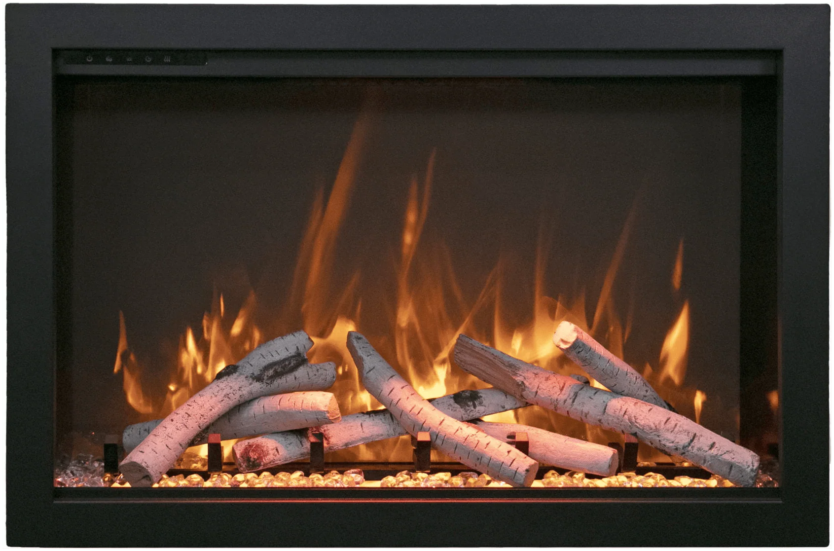 Amantii Traditional Bespoke 30 Indoor/Outdoor Electric Insert Fireplace - Image 2