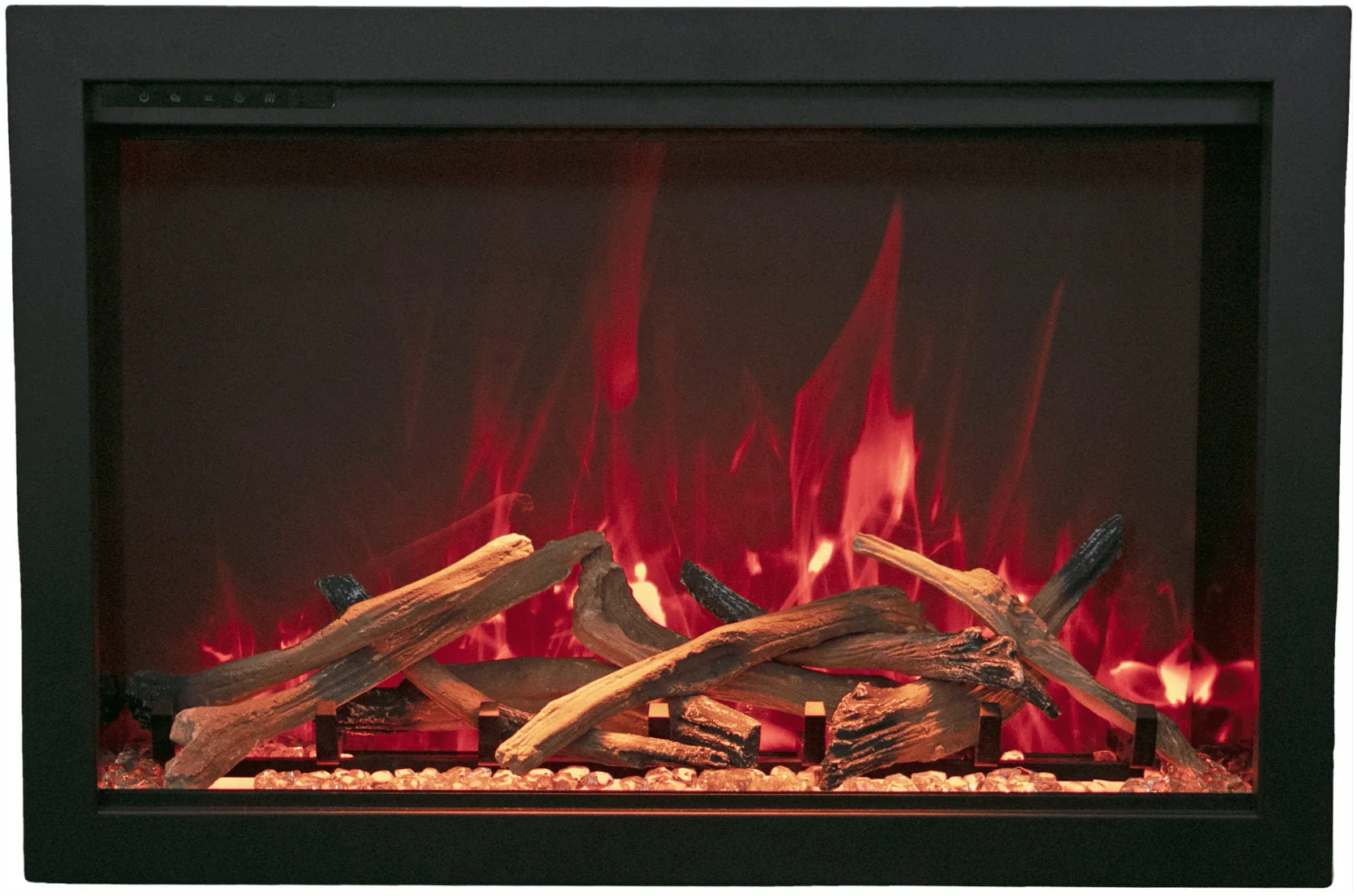 Amantii Traditional Bespoke 30 Indoor/Outdoor Electric Insert Fireplace - Image 3