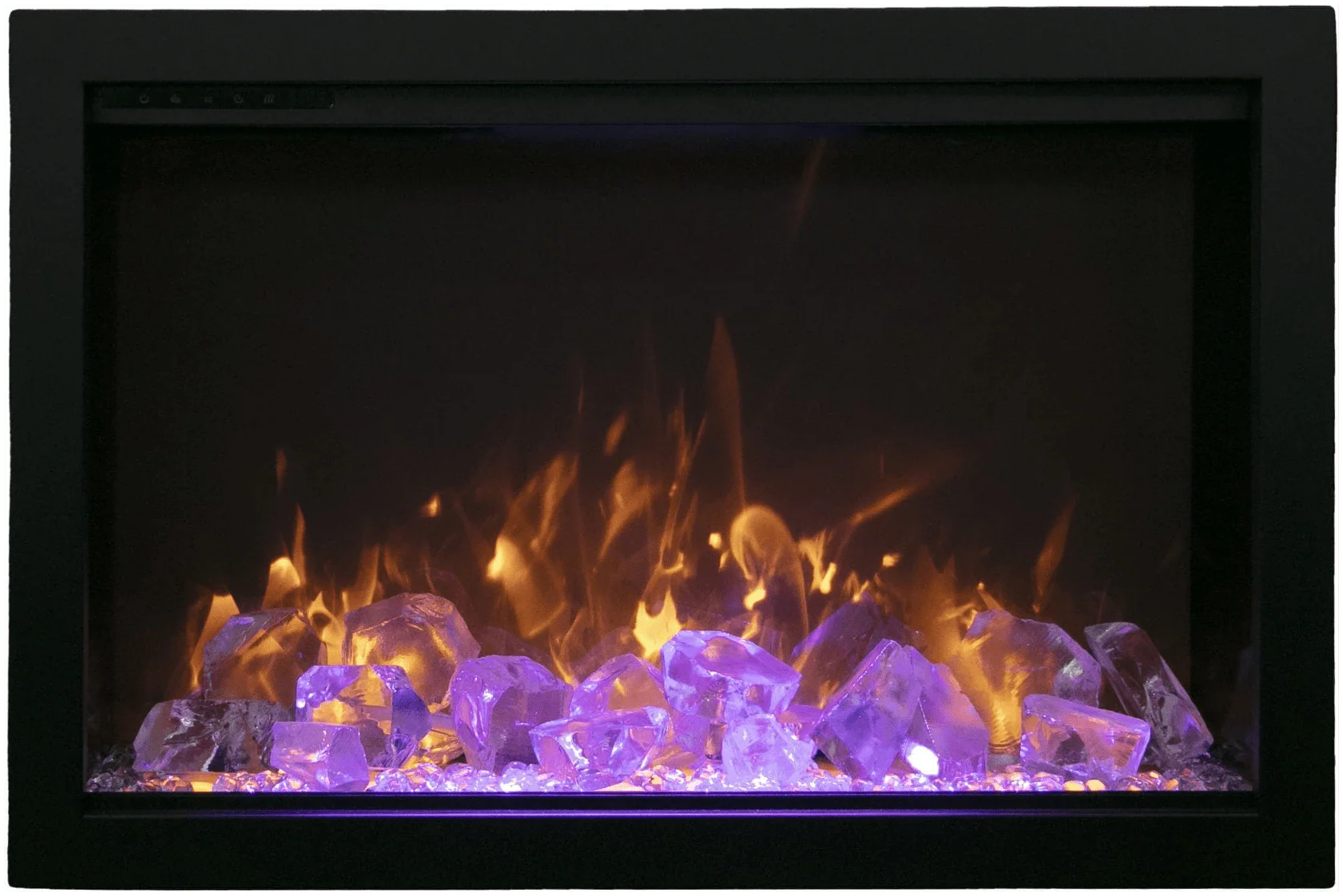 Amantii Traditional Bespoke 30 Indoor/Outdoor Electric Insert Fireplace - Image 4