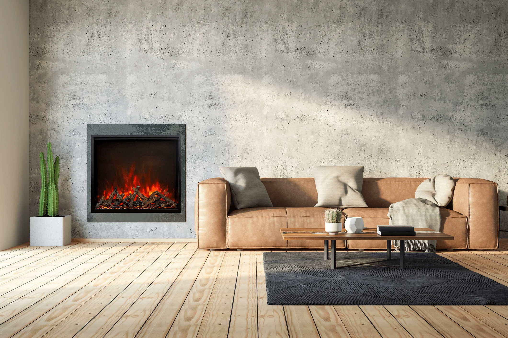 Amantii Traditional Bespoke 30 Indoor/Outdoor Electric Insert Fireplace - Image 8