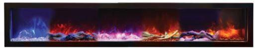 Amantii Traditional Series 26 Indoor / Outdoor Electric Fireplace Insert - Image 6