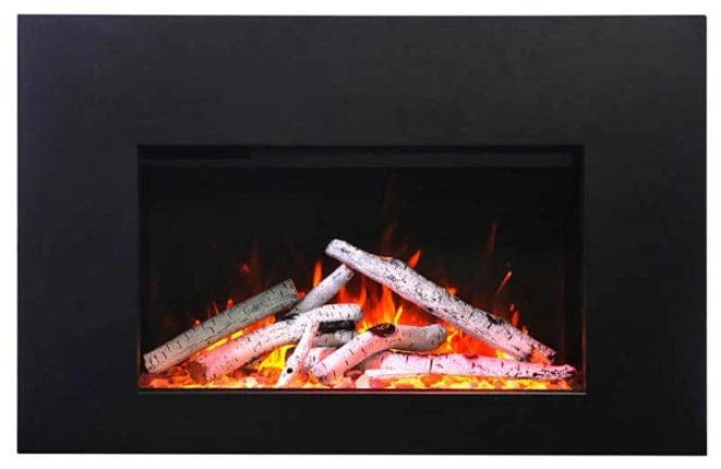 Amantii Traditional Series 26 Indoor / Outdoor Electric Fireplace Insert - Image 8