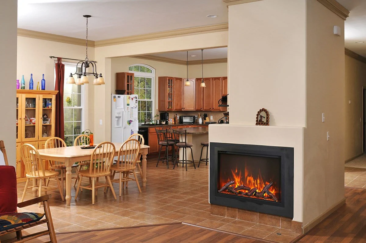 Amantii Traditional Series 38 Indoor / Outdoor Electric Fireplace Insert - Image 5