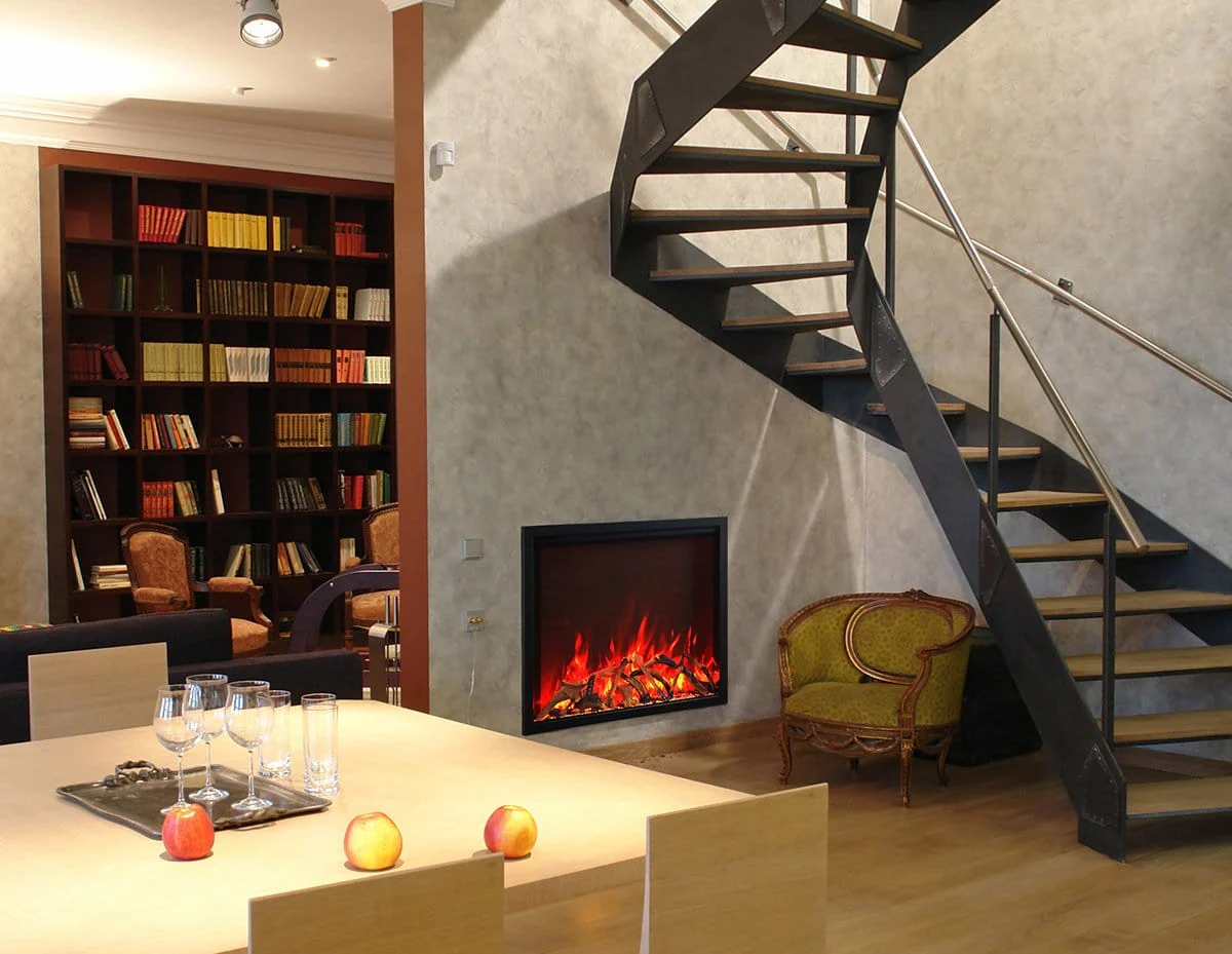 Amantii Traditional Series 48 Indoor / Outdoor Electric Fireplace Insert - Image 3