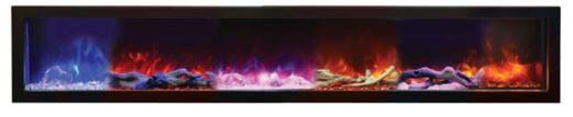 Amantii Tru-View Deep 50 3-Sided Built-In Electric Fireplace - Image 6