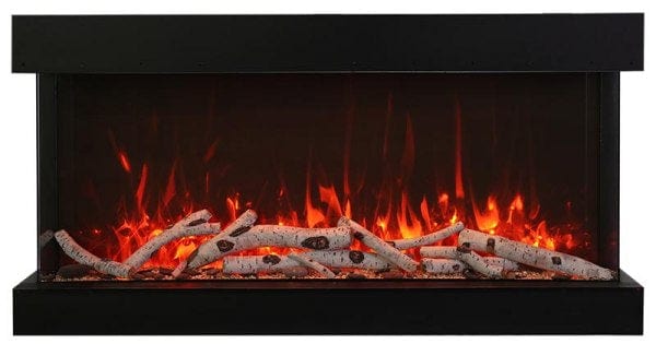 Amantii Tru-View Extra Tall Lumina 88 3-sided Indoor / Outdoor Electric Fireplace