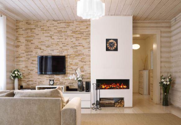 Amantii Tru-View Slim 72 3-sided Indoor / Outdoor Electric Fireplace - Image 5