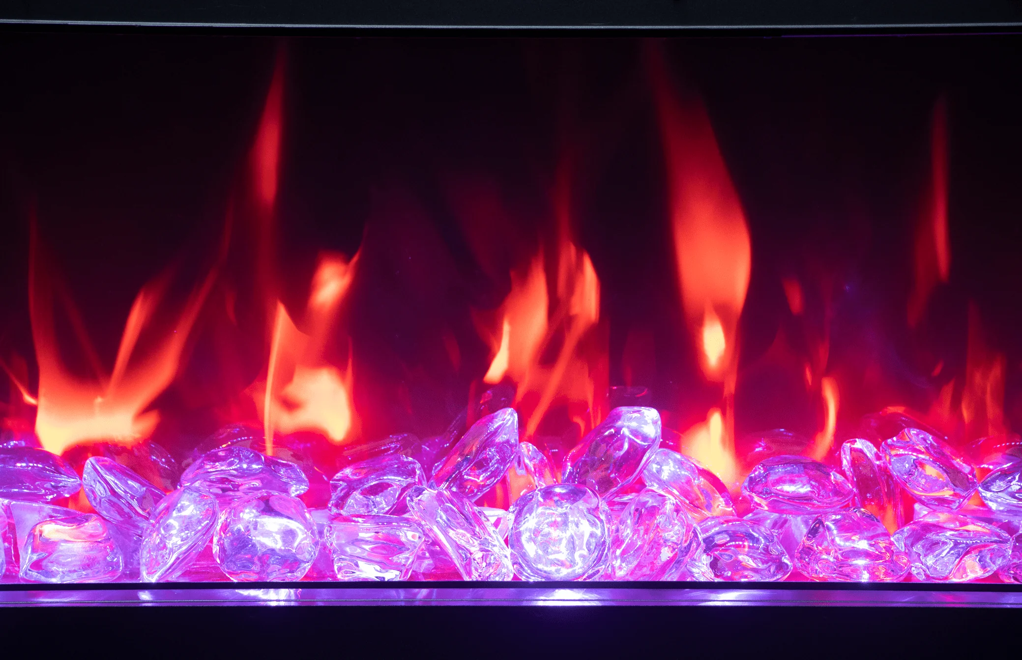 Amantii TruView Bespoke 65 Indoor / Outdoor Electric Fireplace - Image 10
