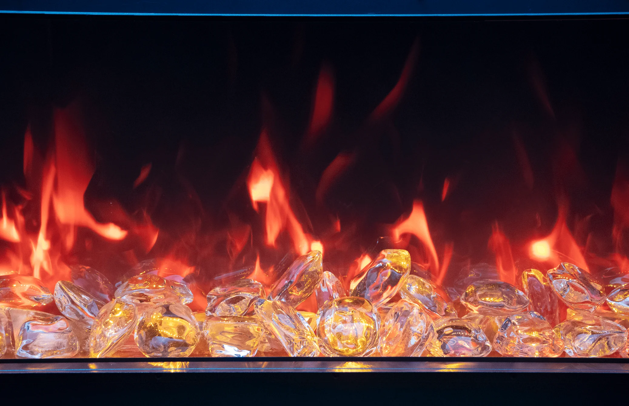 Amantii TruView Bespoke 65 Indoor / Outdoor Electric Fireplace - Image 9