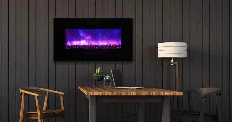 Amantii Wall/Flush-Mount 34" Electric Fireplace - Image 3