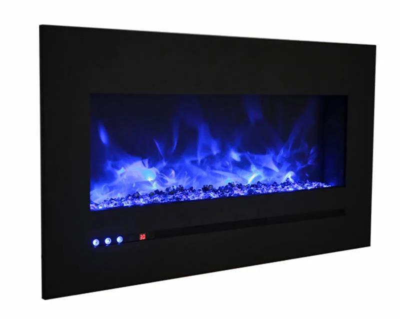 Amantii Wall/Flush-Mount 48" Electric Fireplace w/ Steel Surround - Image 2