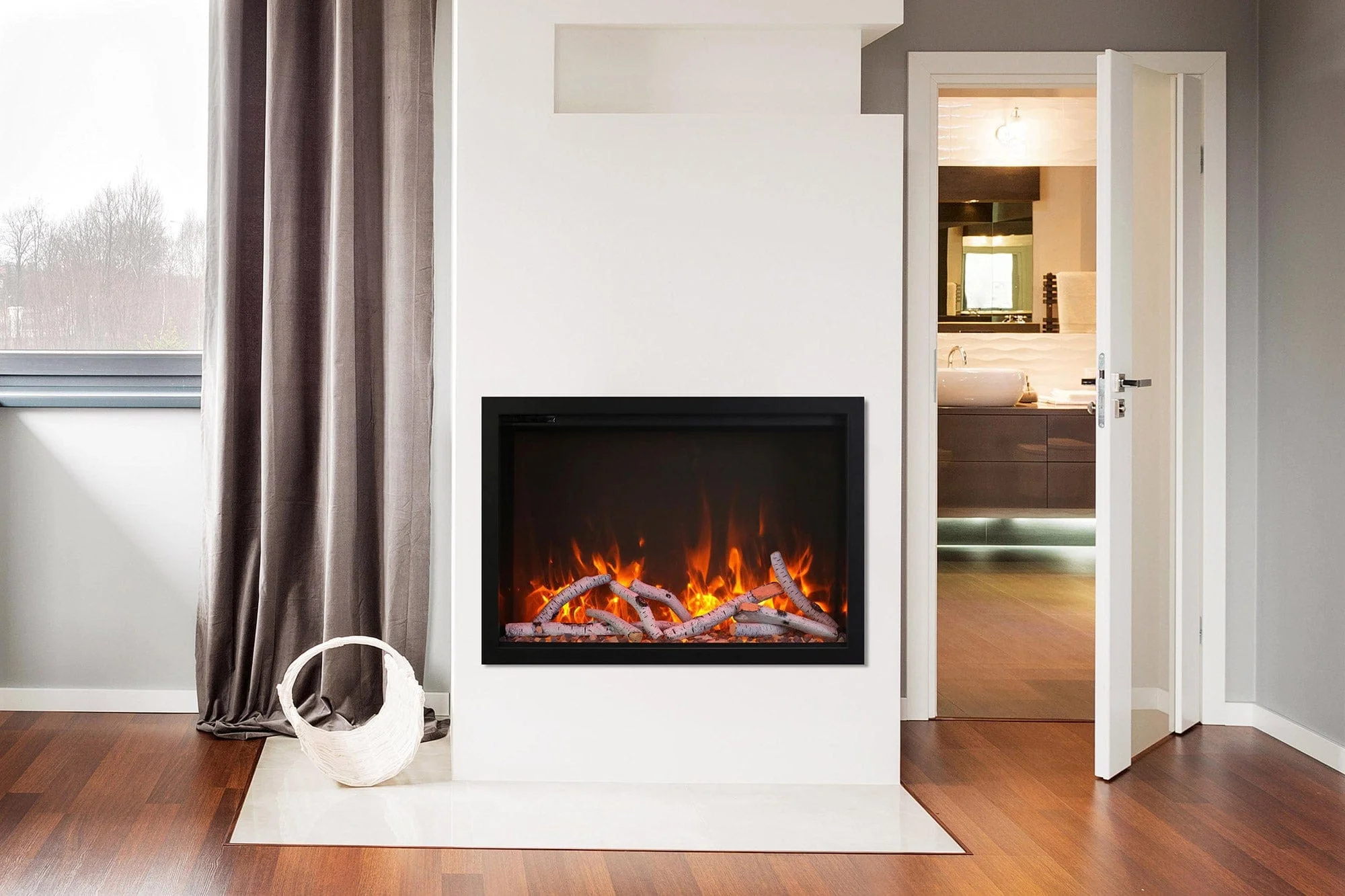 Ambiance Fireplaces 42" Traditional Electric Fireplace - Image 2