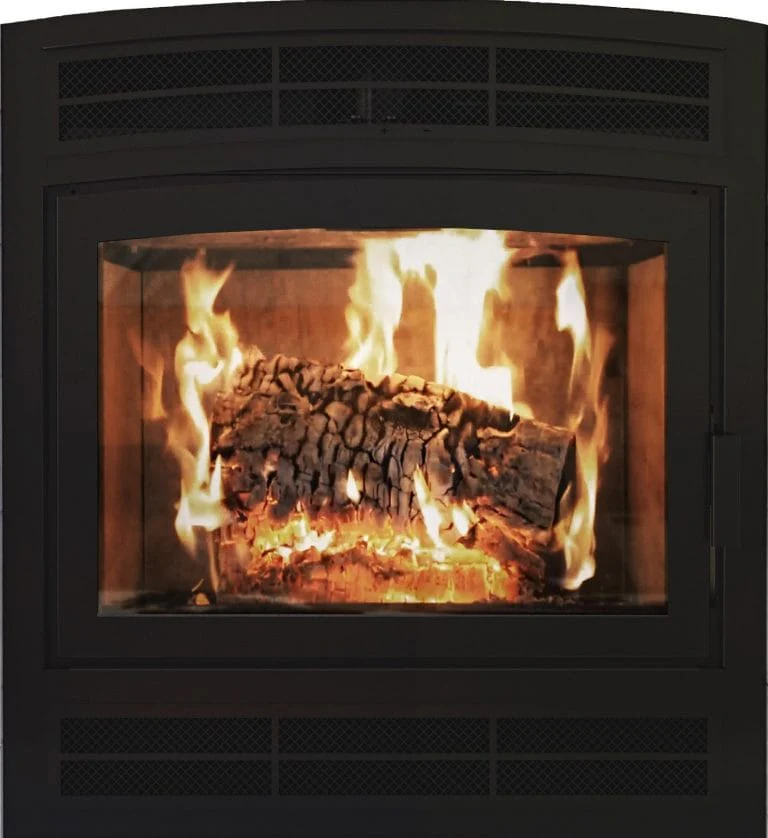 Ambiance Fireplaces Arched Traditional Surround (Black Louvres) - UWA600