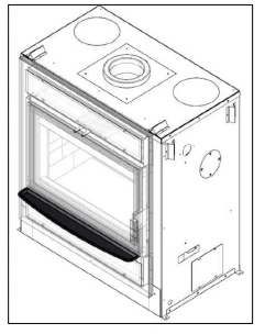 Ambiance Fireplaces Ash Lip - CM0301-01