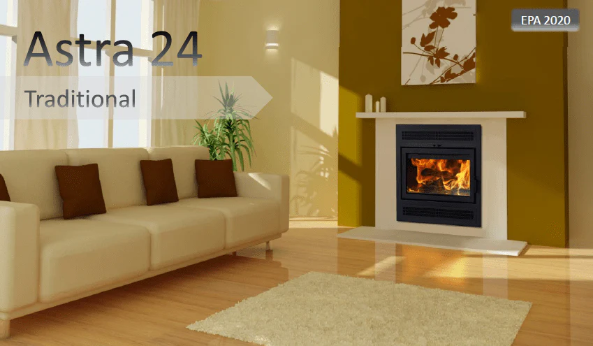 Ambiance Fireplaces Astra 24 Wood Fireplace - Image 2