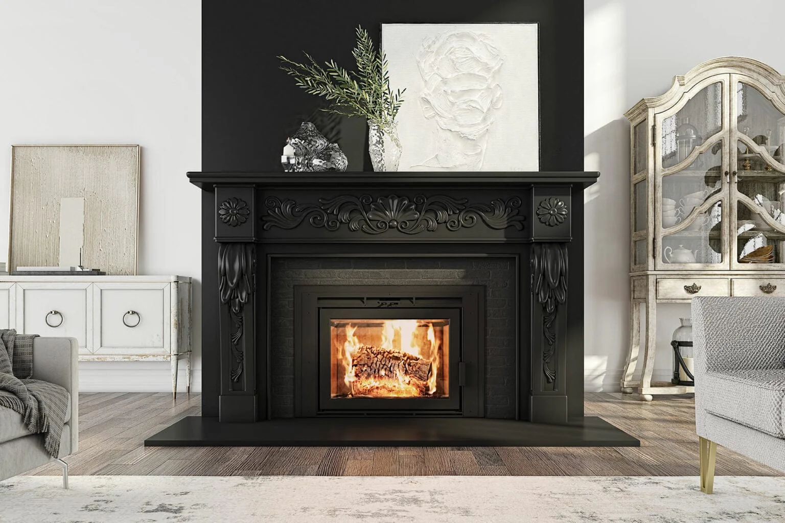 Ambiance Fireplaces Flair 34 Wood Fireplace - Image 2