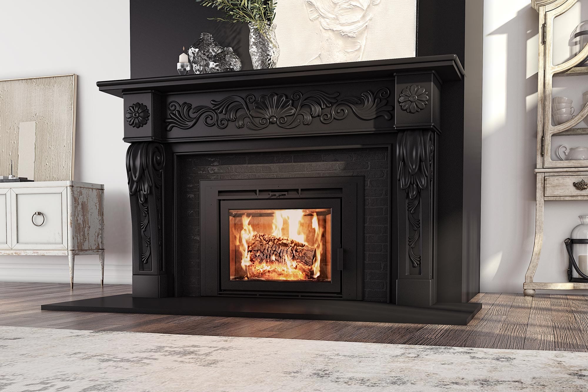 Ambiance Fireplaces Flair 34 Wood Fireplace - Image 4