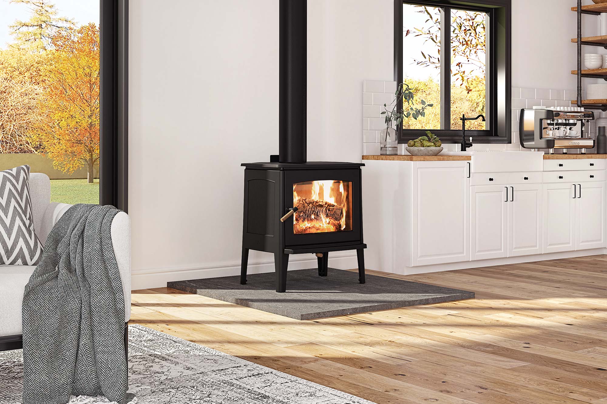 Ambiance Fireplaces Hipster 14 Wood Stove - Image 3