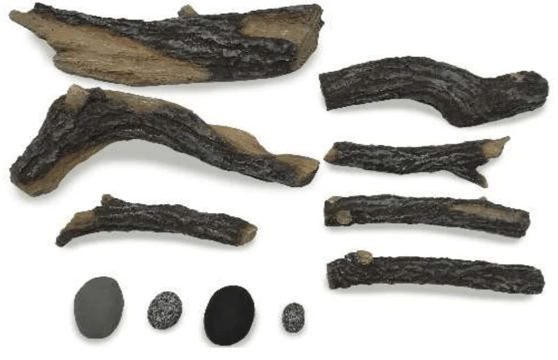 Ambiance Fireplaces Oak Log Kit (Illusion 47)