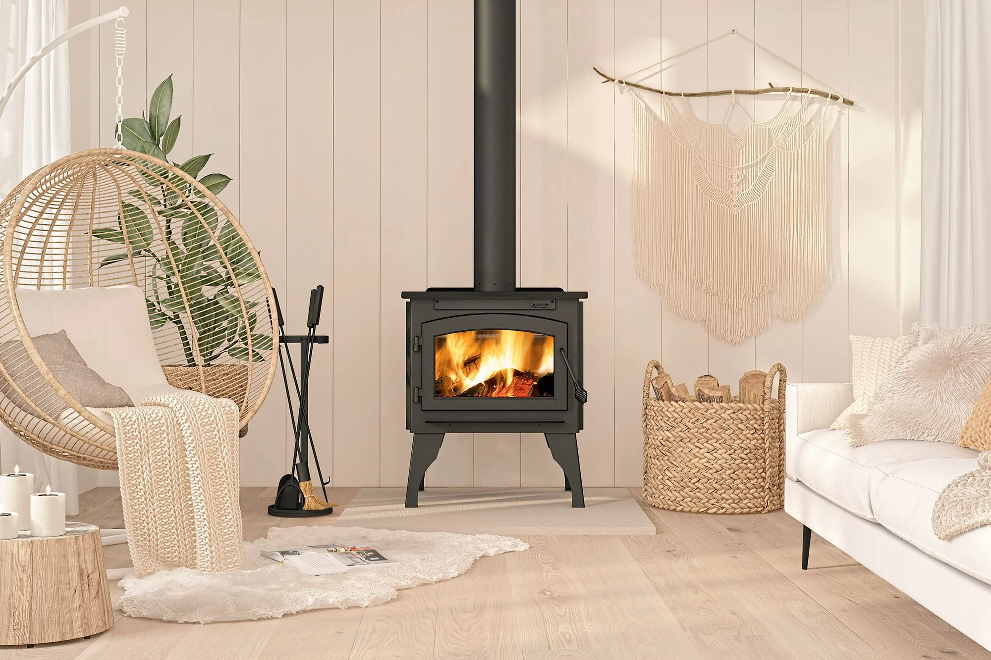 Ambiance Fireplaces - Outlander 19 Wood Stove - Image 4