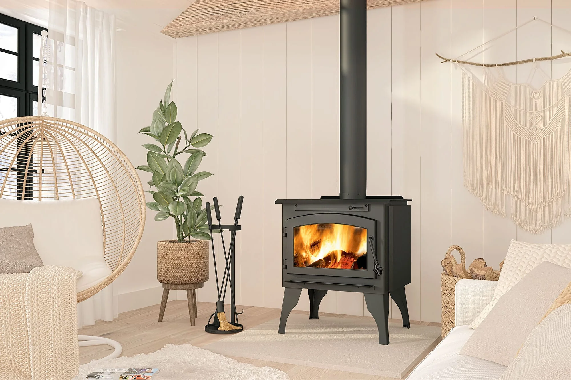 Ambiance Fireplaces - Outlander 19 Wood Stove - Image 5