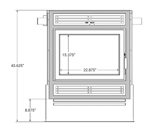 Ambiance Fireplaces Traditional Surrounds (Astra Duo 38) - 38ATDFA-11
