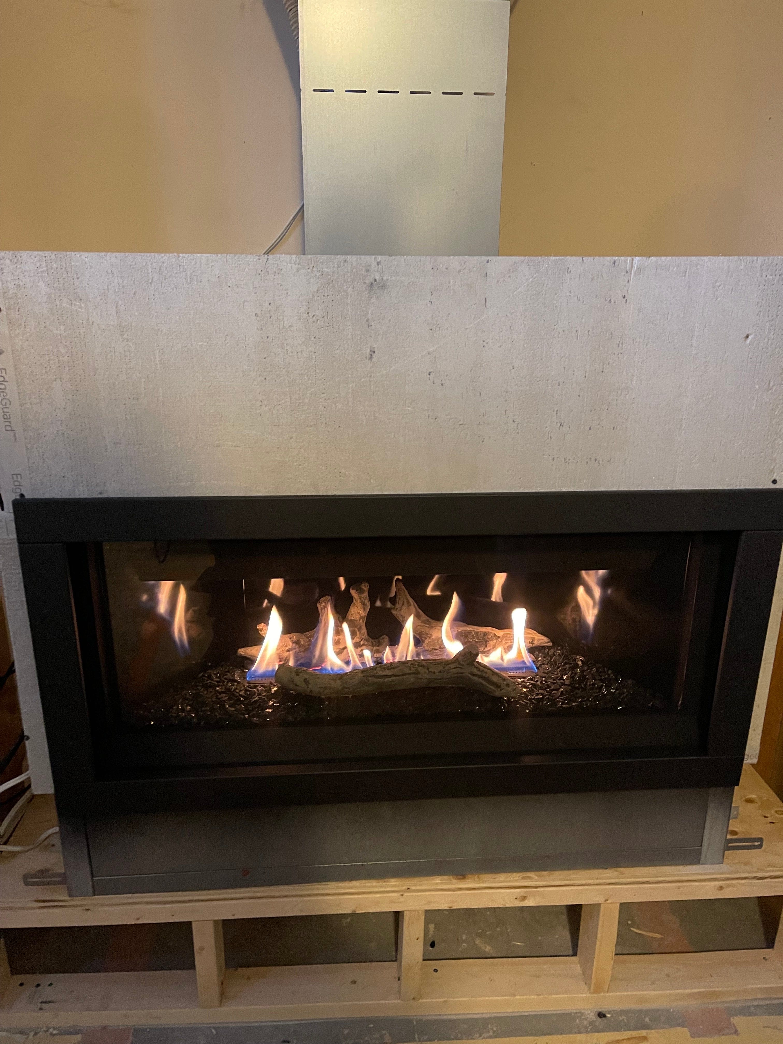 Ambiance Fireplaces Illusion 47 Linear Gas Fireplace - Image 5