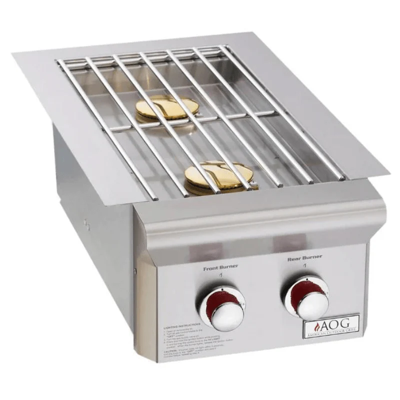 American Outdoor Grill Built-In Double Side Burner 25,000 BTU’s (“T” Series)